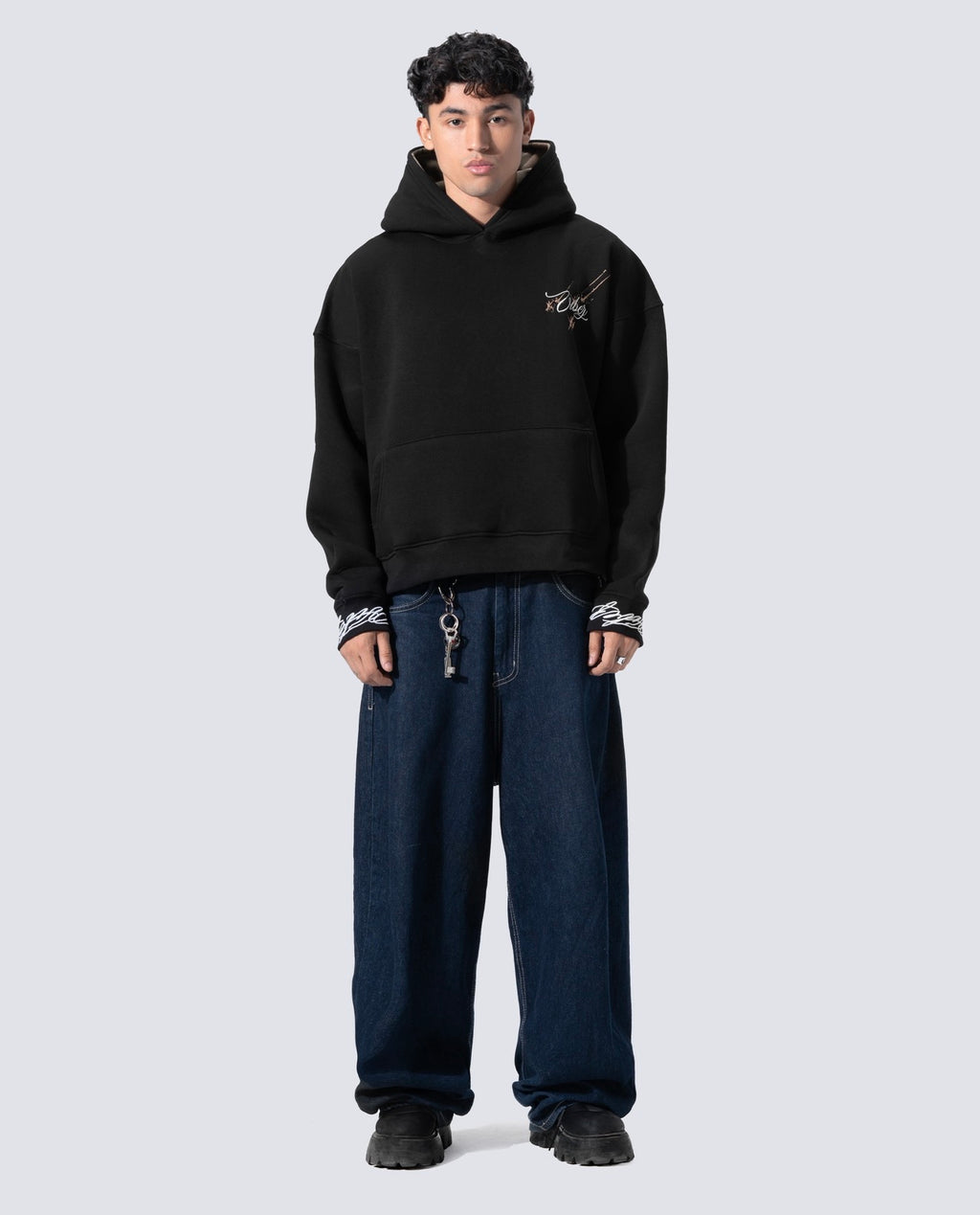 Camo effect hoodie