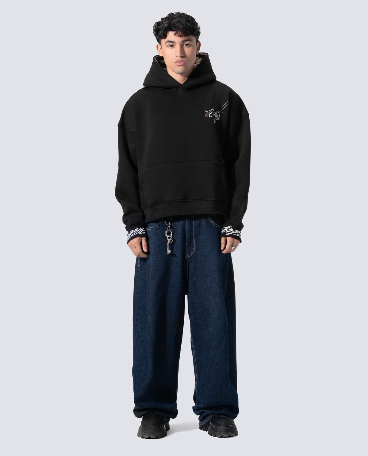 Camo effect hoodie