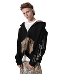 Camo zipper jacket