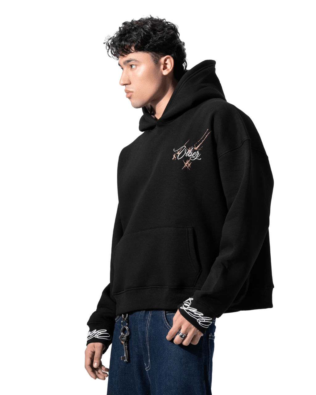 Camo effect hoodie
